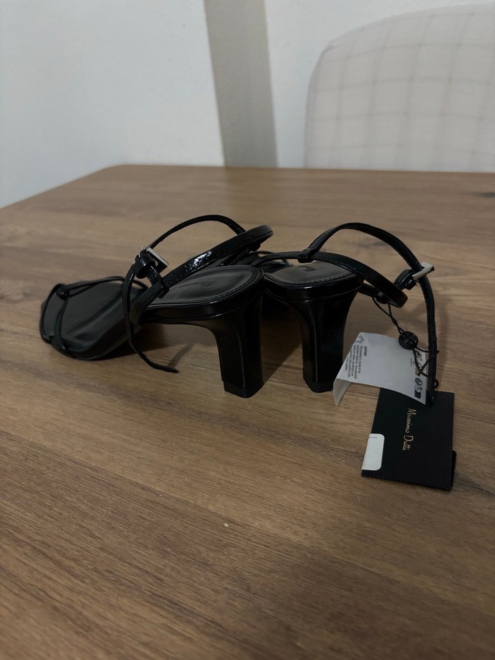 Massimo dutti kadın topuklu ayakkabı - Görsel 3