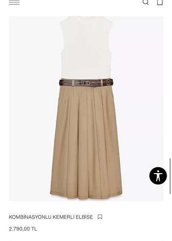 Zara kadın elbise - Görsel 2