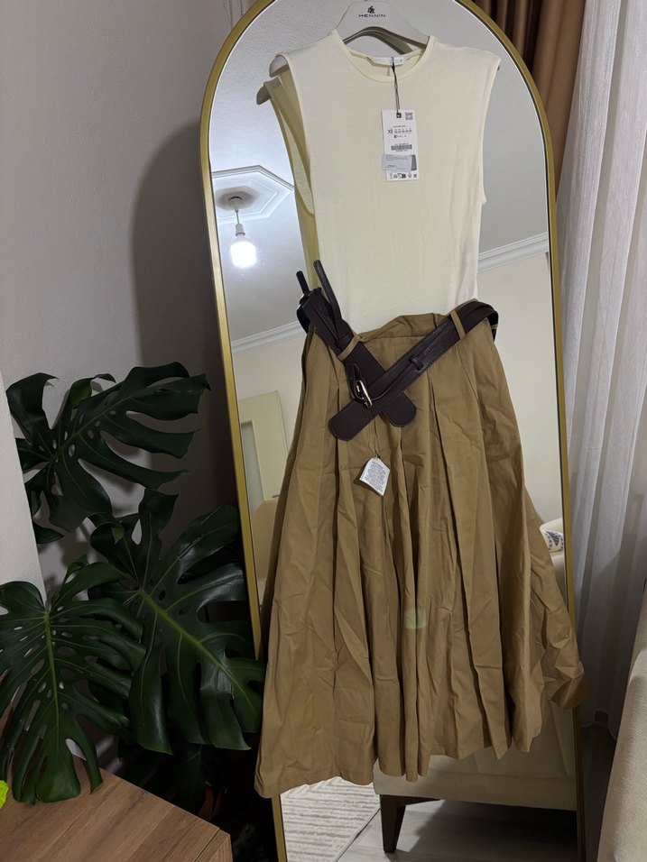 Zara kadın elbise - Görsel 4