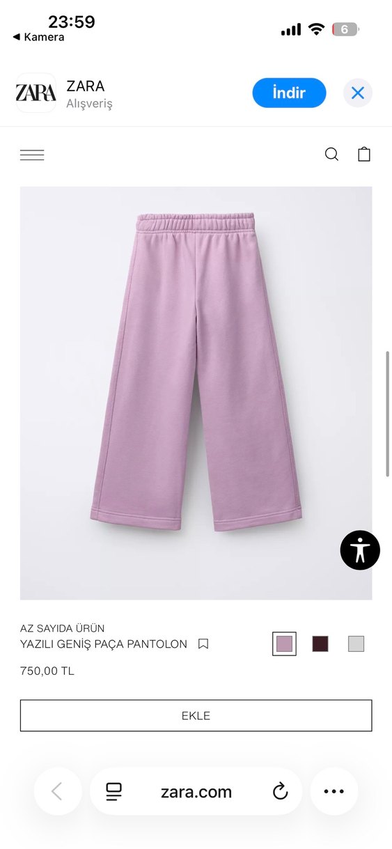 Zara bayan pantolon - Görsel 3