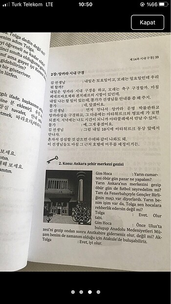  Beden Kore dili