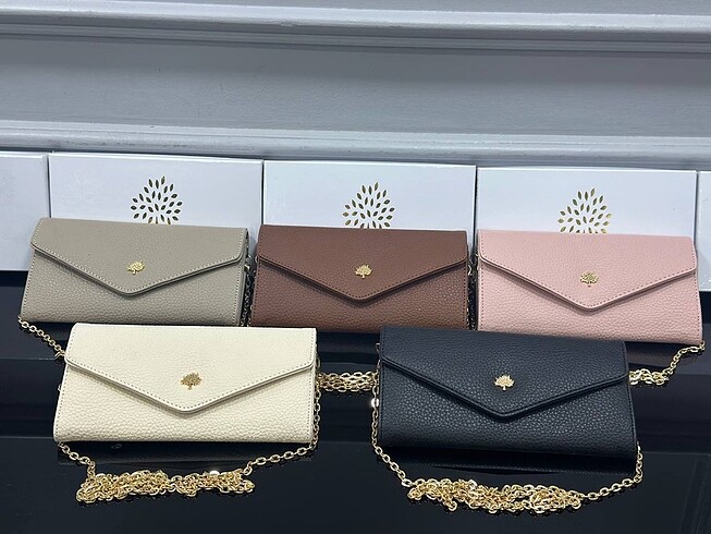 MULBERRY A KALİTE ZİNCİRLİ CÜZDAN - Görsel 6