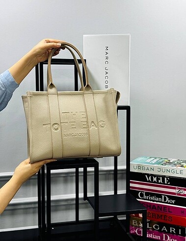 Beden siyah Renk MARC JACOBS ORTA BOY A KALİTE TOTE ÇANTA
