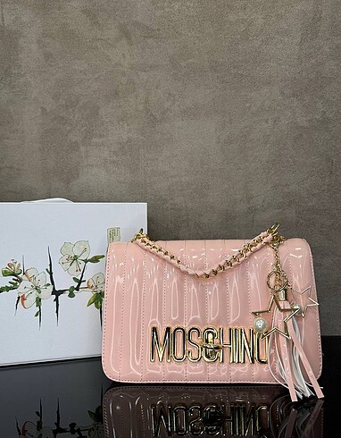 Beden siyah Renk MOSCHINO A KALİTE ÇANTA