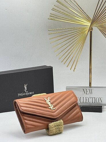 Beden siyah Renk YVES SAINT LAURENT KAPAKLI A KALİTE CÜZDAN