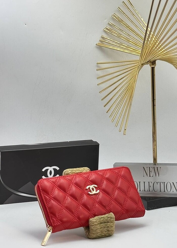 CHANEL NAKIŞLI A KALİTE CÜZDAN - Görsel 5