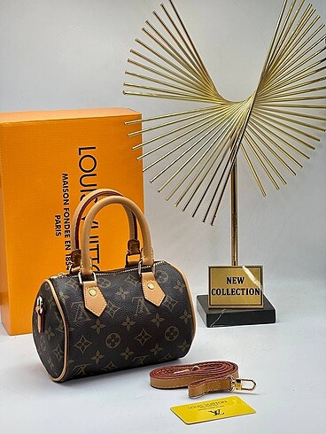 Beden kahverengi Renk LOUIS VUITTON MİNİ A KALİTE ÇANTA