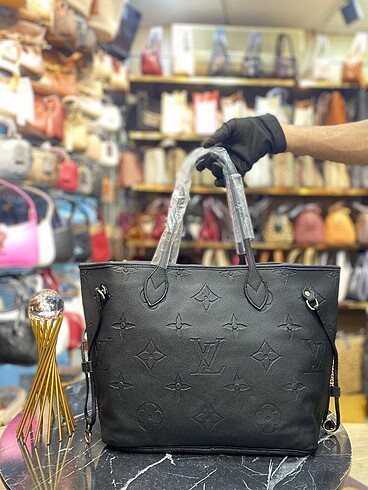 Beden kahverengi Renk LOUIS VUITTON NEVERFULL A KALİTE ÇANTA