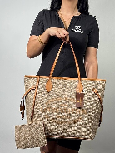  Beden ten rengi Renk LOUIS VUITTON TOTE A KALİTE ÇANTA