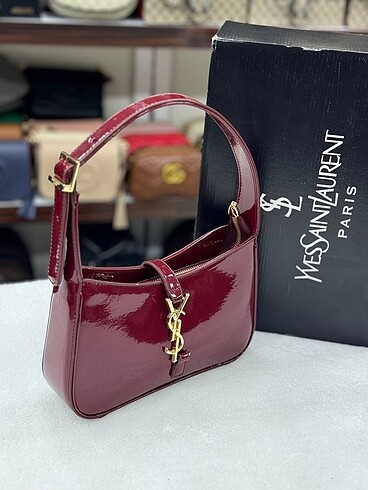 Beden siyah Renk YVES SAINT LAURENT HOBO A KALİTE ÇANTA