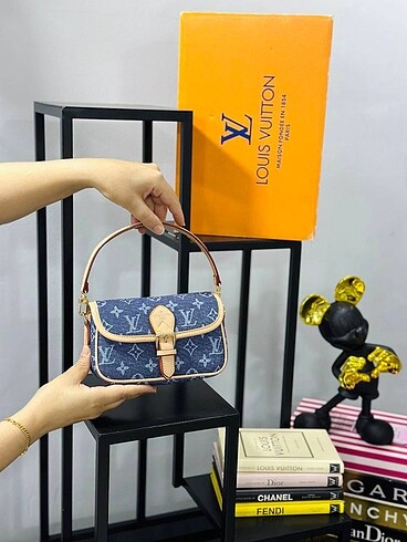 Beden kahverengi Renk LOUIS VUITTON A KALİTE ÇANTA