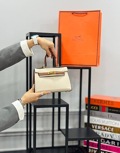 Beden siyah Renk HERMES KELLY 20 KÜÇÜK BOY ÇANTALAR