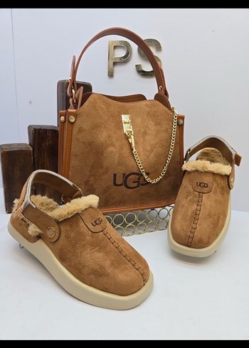 UGG SÜET ÇANTA VE SÜET TERLİK