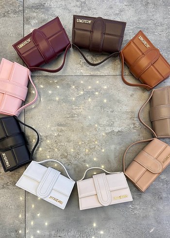 JACQUEMUS MİNİ KÜÇÜK BOY A KALİTE ÇANTA - Görsel 17