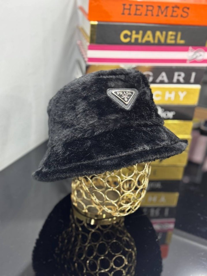PRADA A KALİTE KÜRK ŞAPKA - Görsel 2