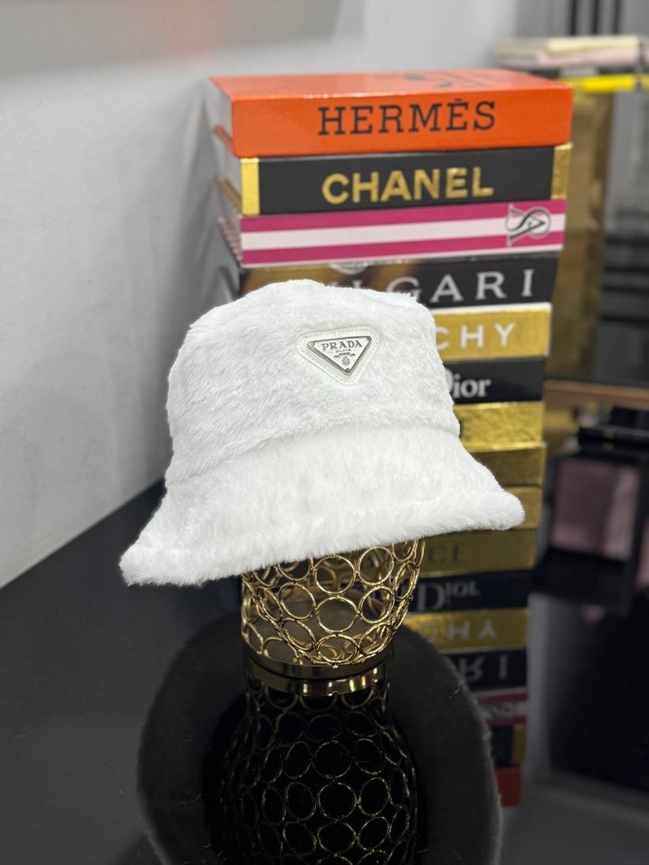 PRADA A KALİTE KÜRK ŞAPKA - Görsel 3