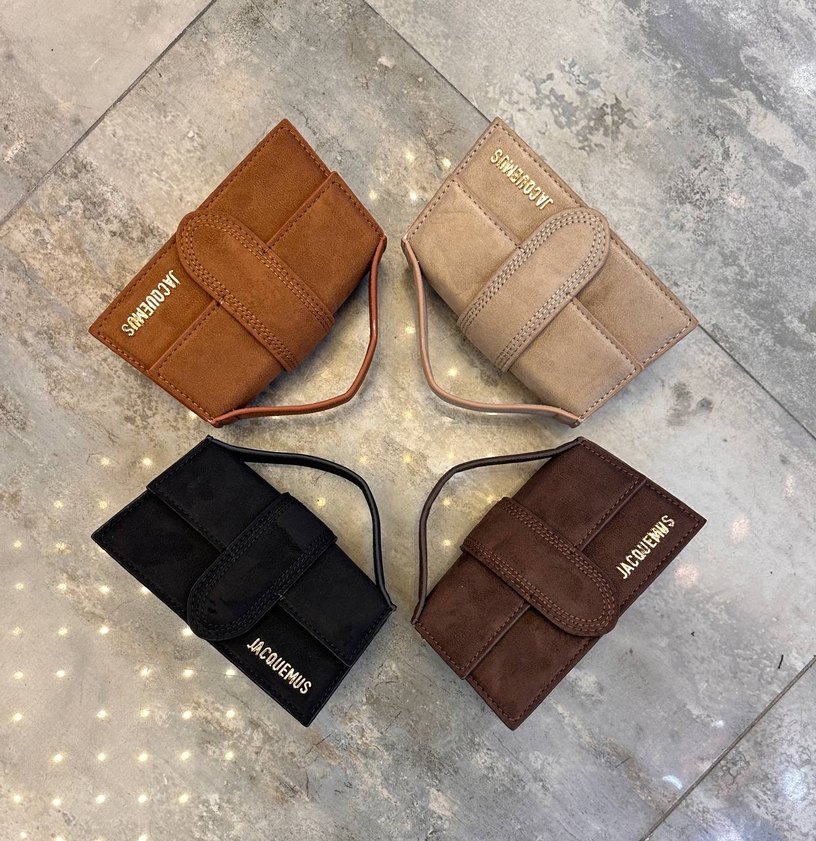 JACQUEMUS SÜET MİBÜ BOY A KALİTE ÇANTA - Görsel 5