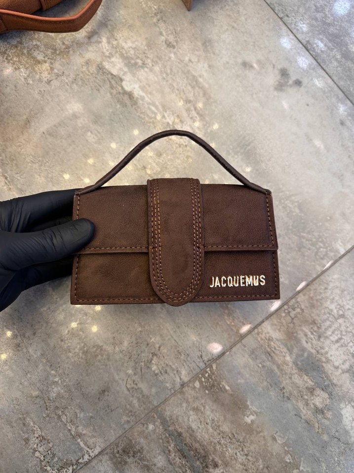 JACQUEMUS SÜET MİBÜ BOY A KALİTE ÇANTA - Görsel 2