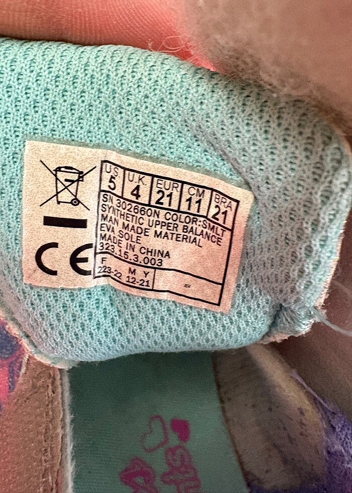 skechers kız bebek - Görsel 5