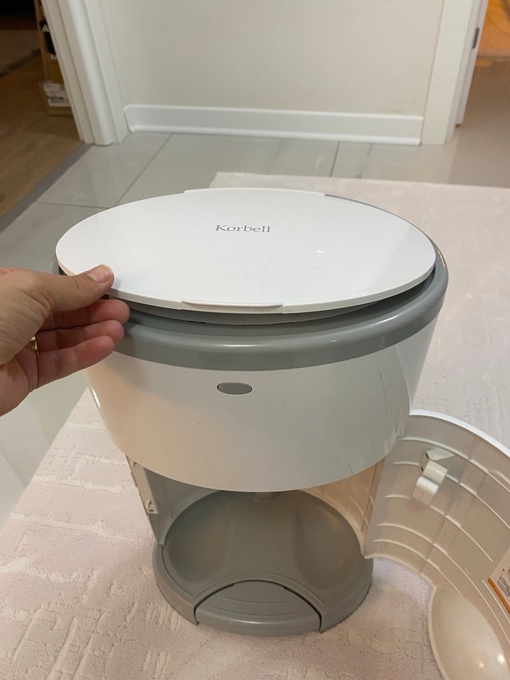 Korbell bebek bezi çöp kovası - Görsel 3