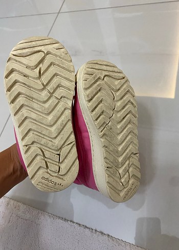 Adidas Kız Çocuk Pembe Lastikli Bot - Görsel 5