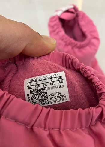 Adidas Kız Çocuk Pembe Lastikli Bot - Görsel 6
