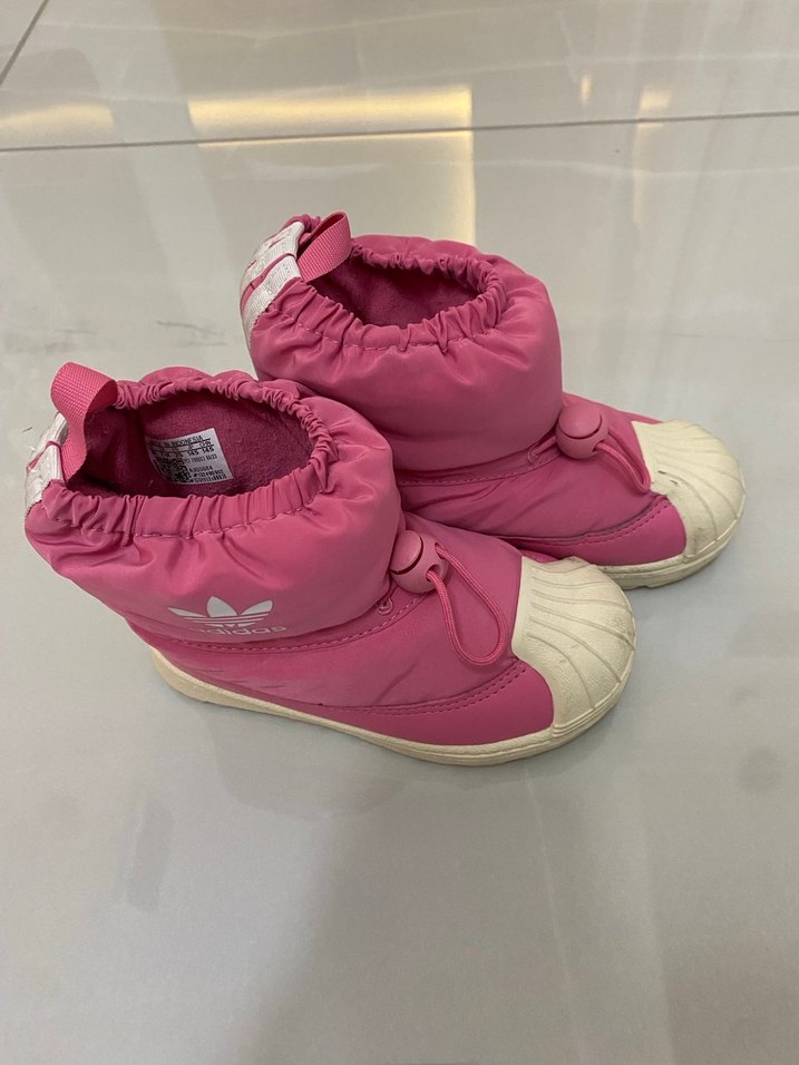 Adidas Kız Çocuk Pembe Lastikli Bot - Görsel 3