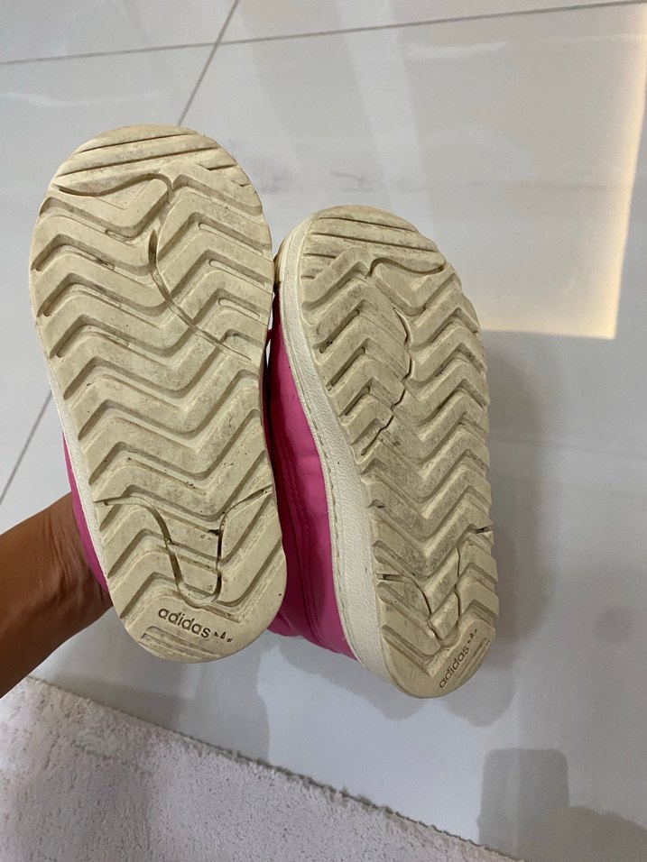 Adidas Kız Çocuk Pembe Lastikli Bot - Görsel 5