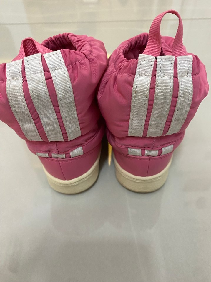 Adidas Kız Çocuk Pembe Lastikli Bot - Görsel 4