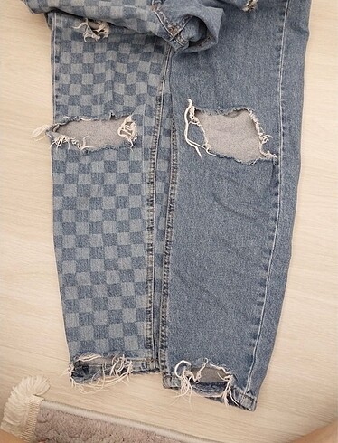 36 Beden Yüksel Bel Denim Jean