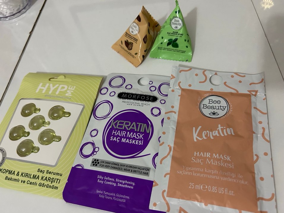 Keratin İçerikli Saç Maskeleri Seti - Görsel 2