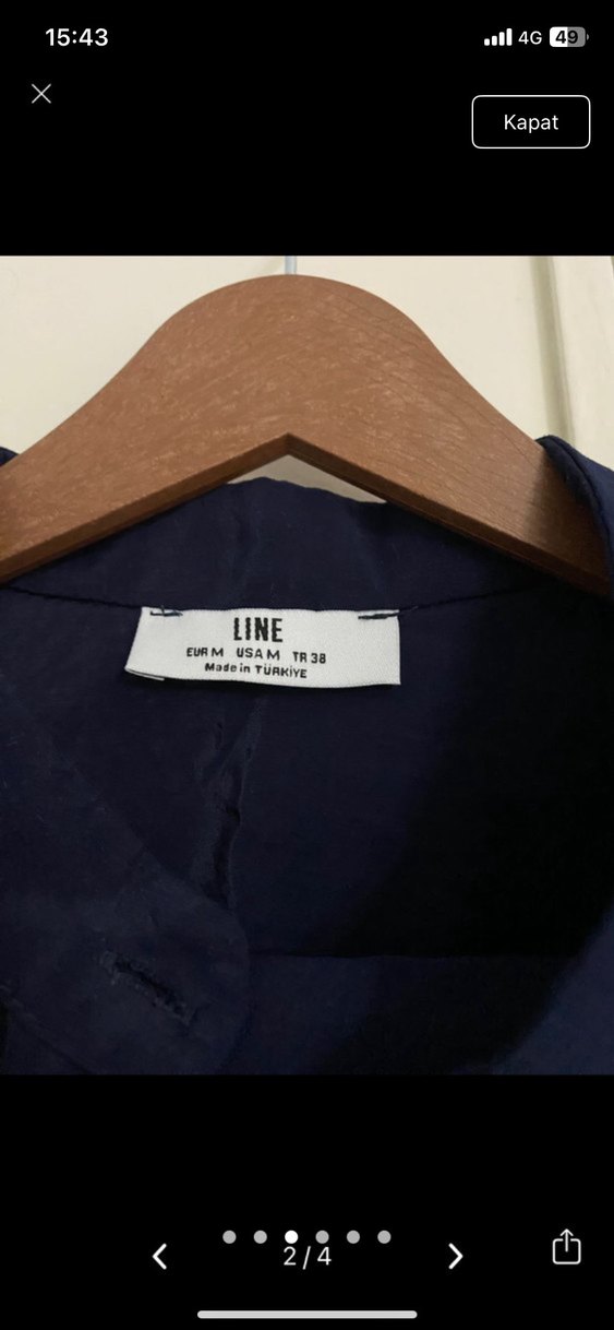 Line lacivert takım - Görsel 4