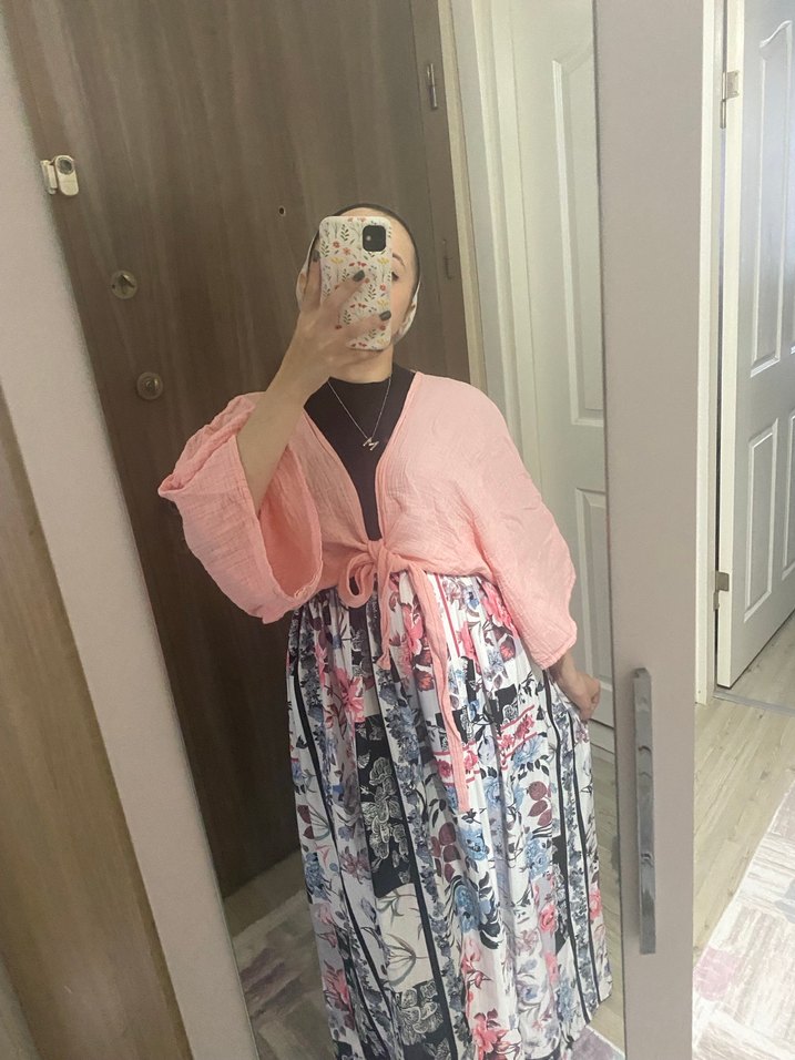 Kimono etek takım - Görsel 4