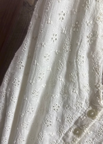 Dantel Detaylı V Yaka Kolsuz Midi Elbise - Görsel 3