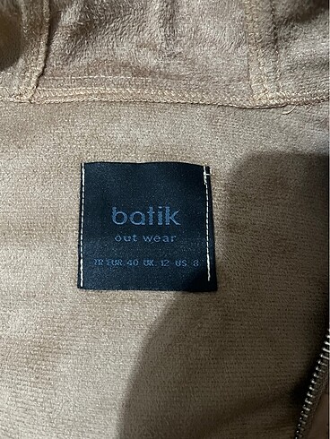 40 Beden Batik deri takım