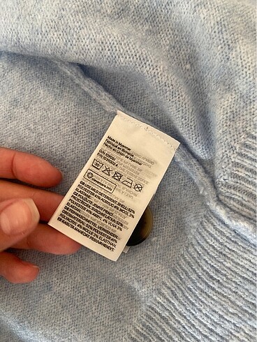 xs Beden mavi Renk H&M hırka