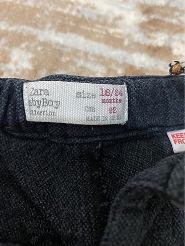 18-24 Ay Beden Pantolon