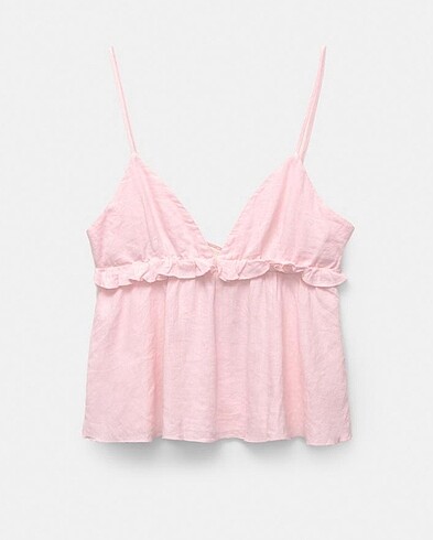 Pull and bear pembe top