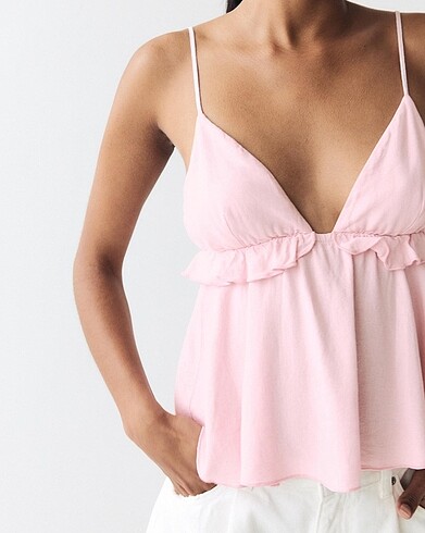 l Beden Pull and bear pembe top