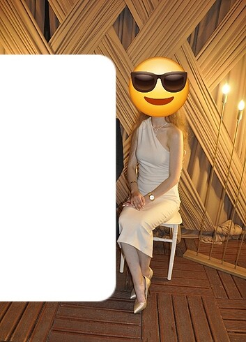 Zara Zara midi nişan elbisesi