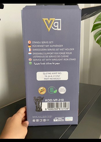 Beden siyah Renk Siyah Plastik Mutfak Gereçleri Seti