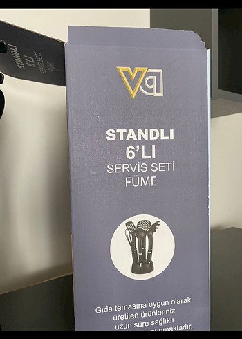 Ikea Siyah Plastik Mutfak Gereçleri Seti