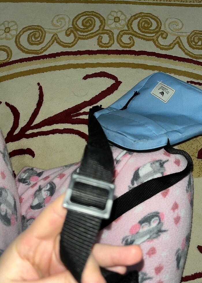 Shaka bebe mavisi çanta - Görsel 5