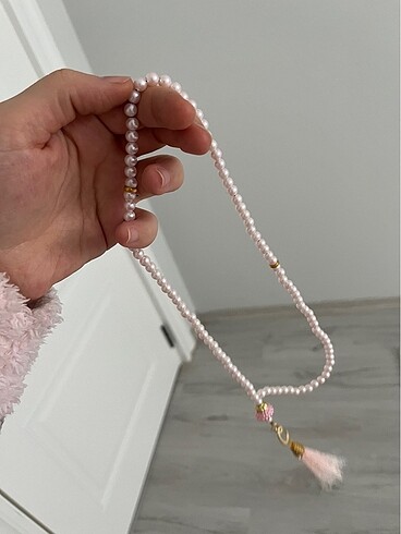 Pembe püsküllü tesbih - Görsel 5