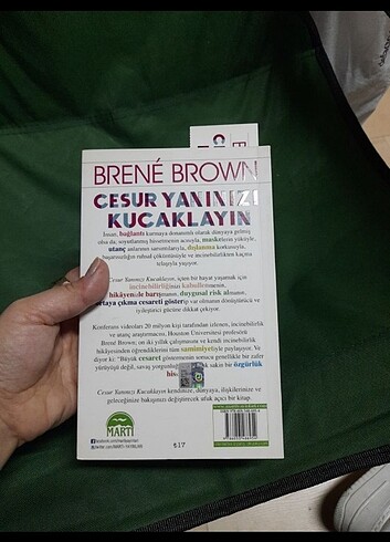  Cesur yanınızı kucaklayın B. Brown kitap kişisel gelişim 