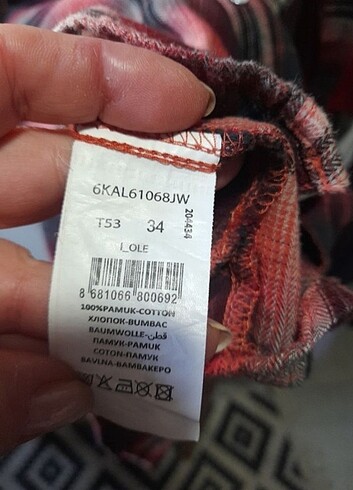 xs Beden Ekose gömlek