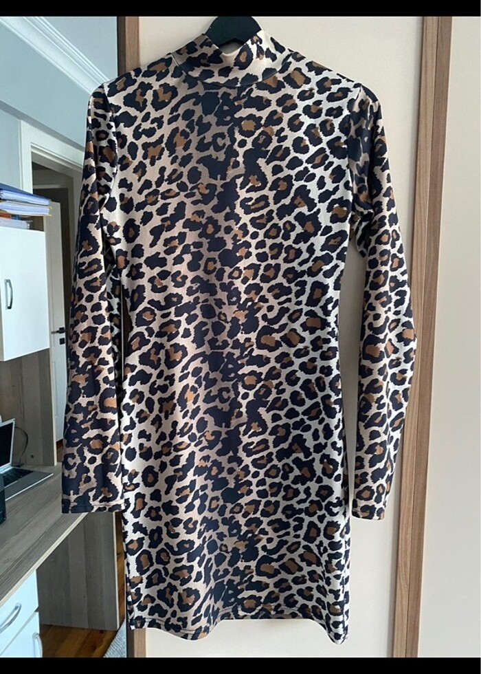 Leopar elbise - Görsel 2