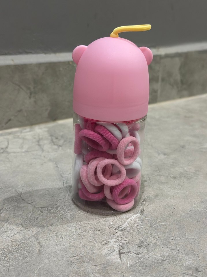 Renkli Elastik Çocuk Saç Tokaları - Görsel 3