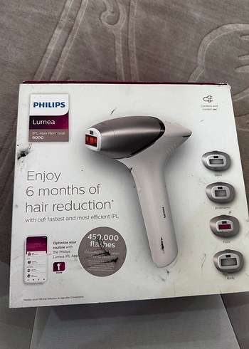 Philips Lumea IPL Lazer Epilasyon Cihazı Gri - Görsel 3