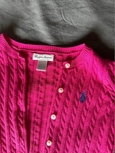 6-9 Ay Beden pembe Renk Orjinal ralph lauren hırka
